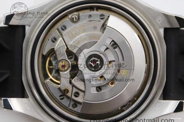 MiroTime 0328 Yacht-Master 42mm 226659 TWA 1:1 Best Edition 3D Black Ceramic Bezel on Oysterflex Strap VR Stretchable 2085